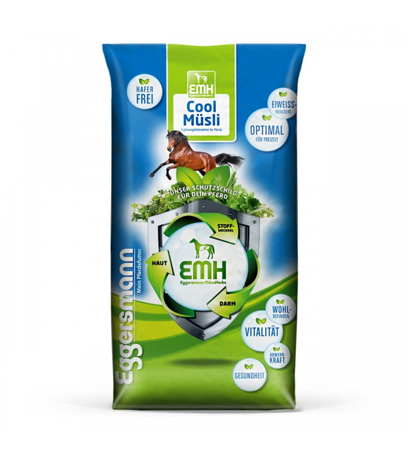 Pasza dla koni Eggersmann EMH Cool Musli 20 kg - Cavalo